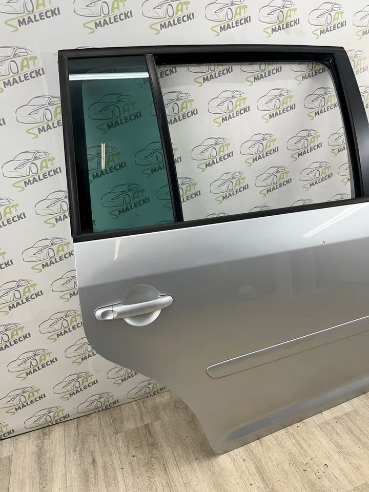 Türe Tür Hinten Rechts Vw Touran 1T Modell Farbe LA7W Silber