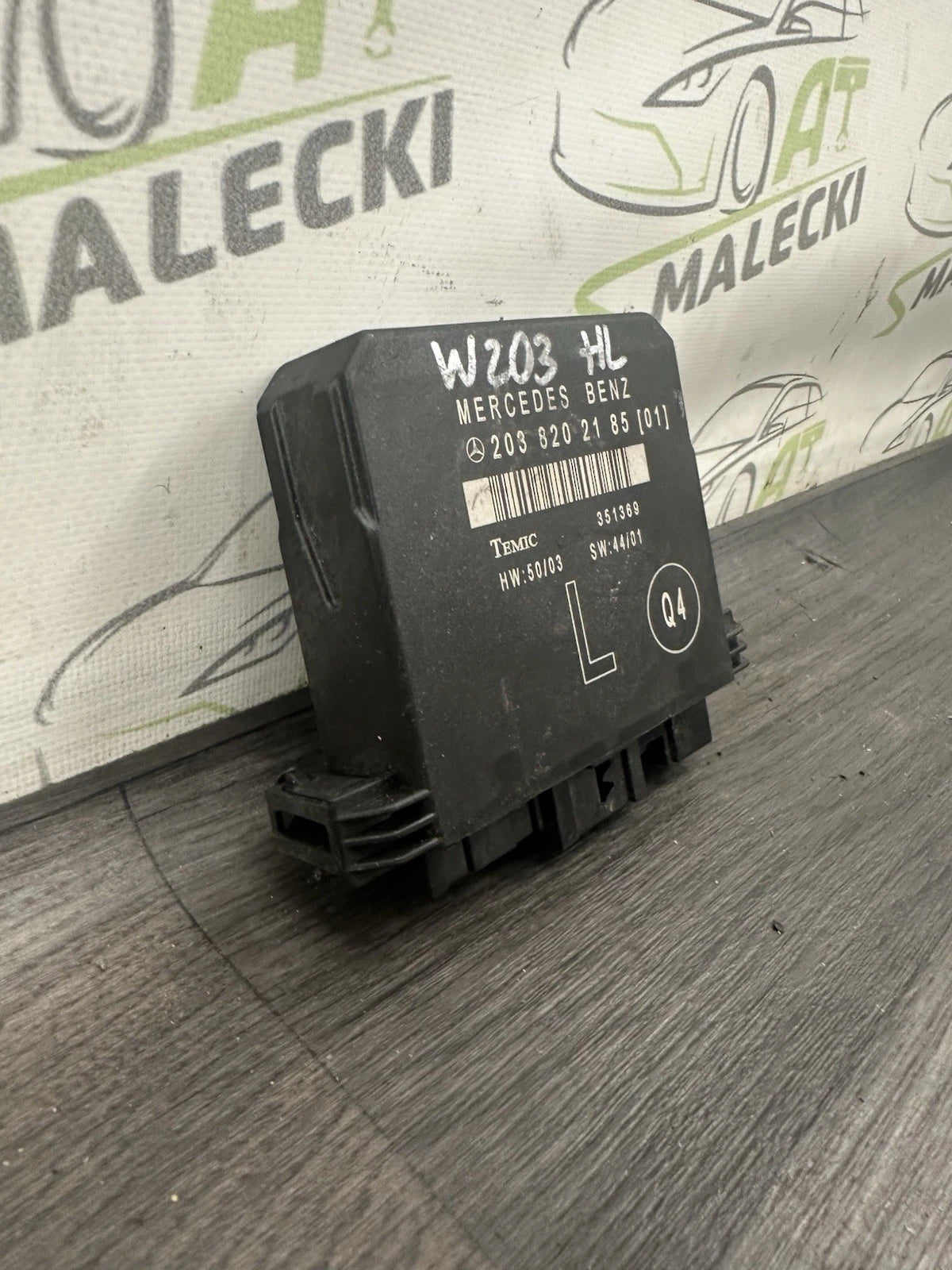 A2038202185 Tür Steuergerät Hinten Links Mercedes Benz W203 Modelle