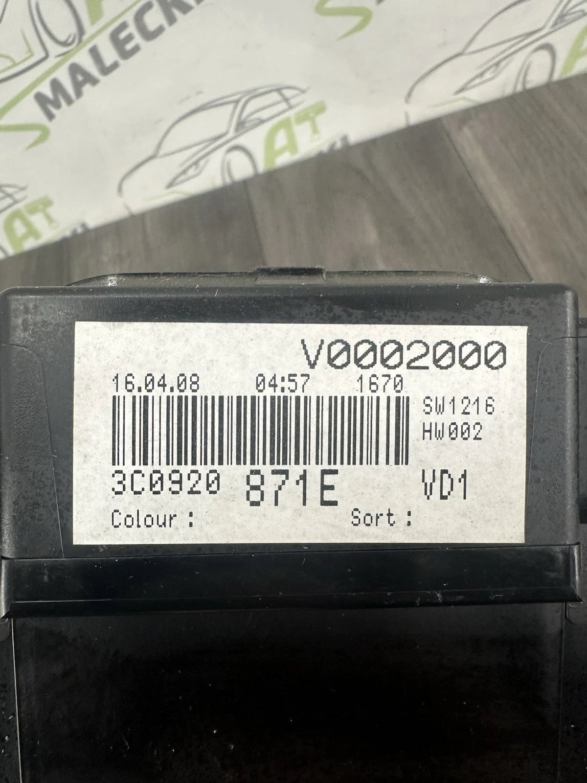 3C0920871E Tacho Kombiinstrument VW Passat 3C Modelle