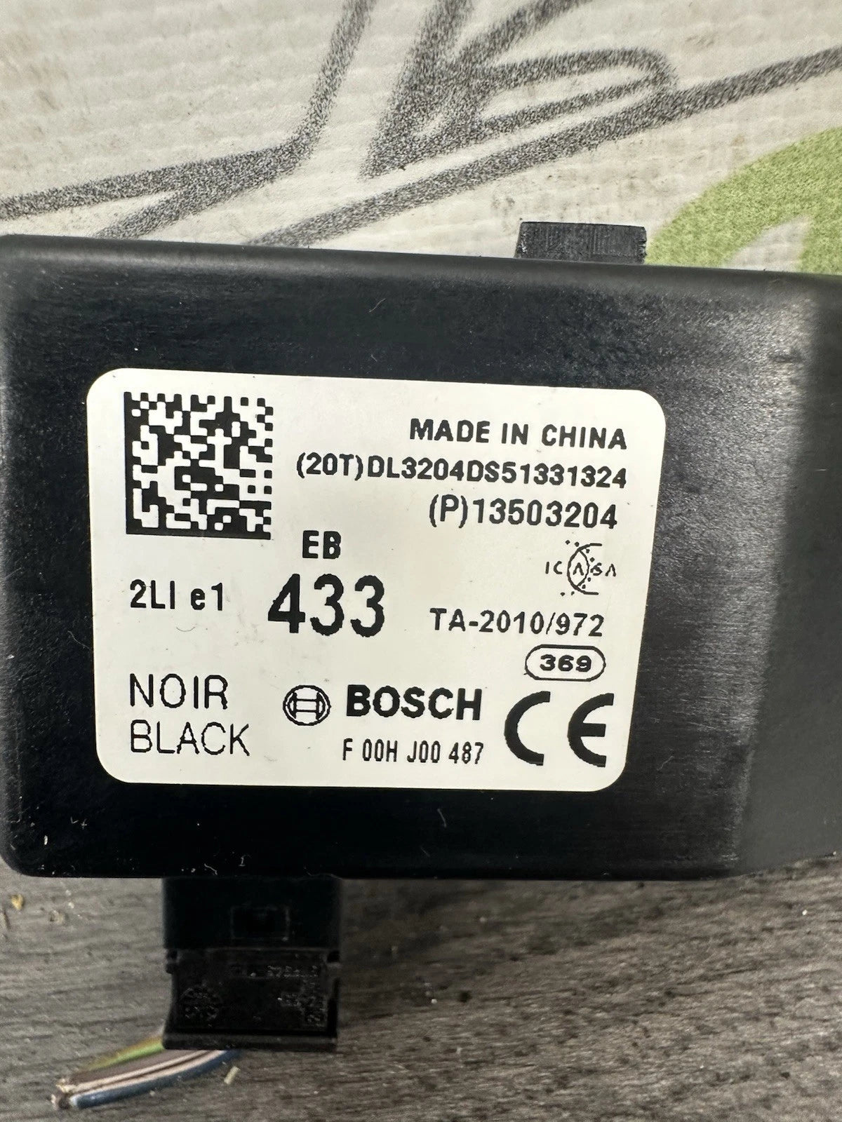 13503204 Steuergerät Empfänger Fernbedienung Opel Corsa E