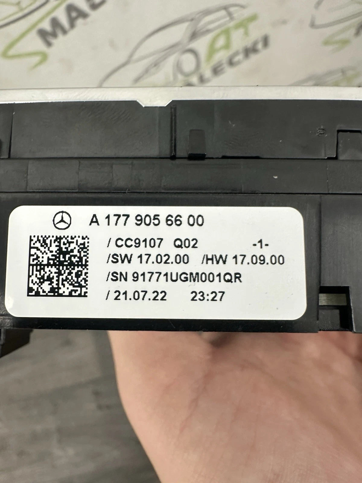 A1779056600 Sitzverstellung Sitzsteuerung Mercedes Benz W177