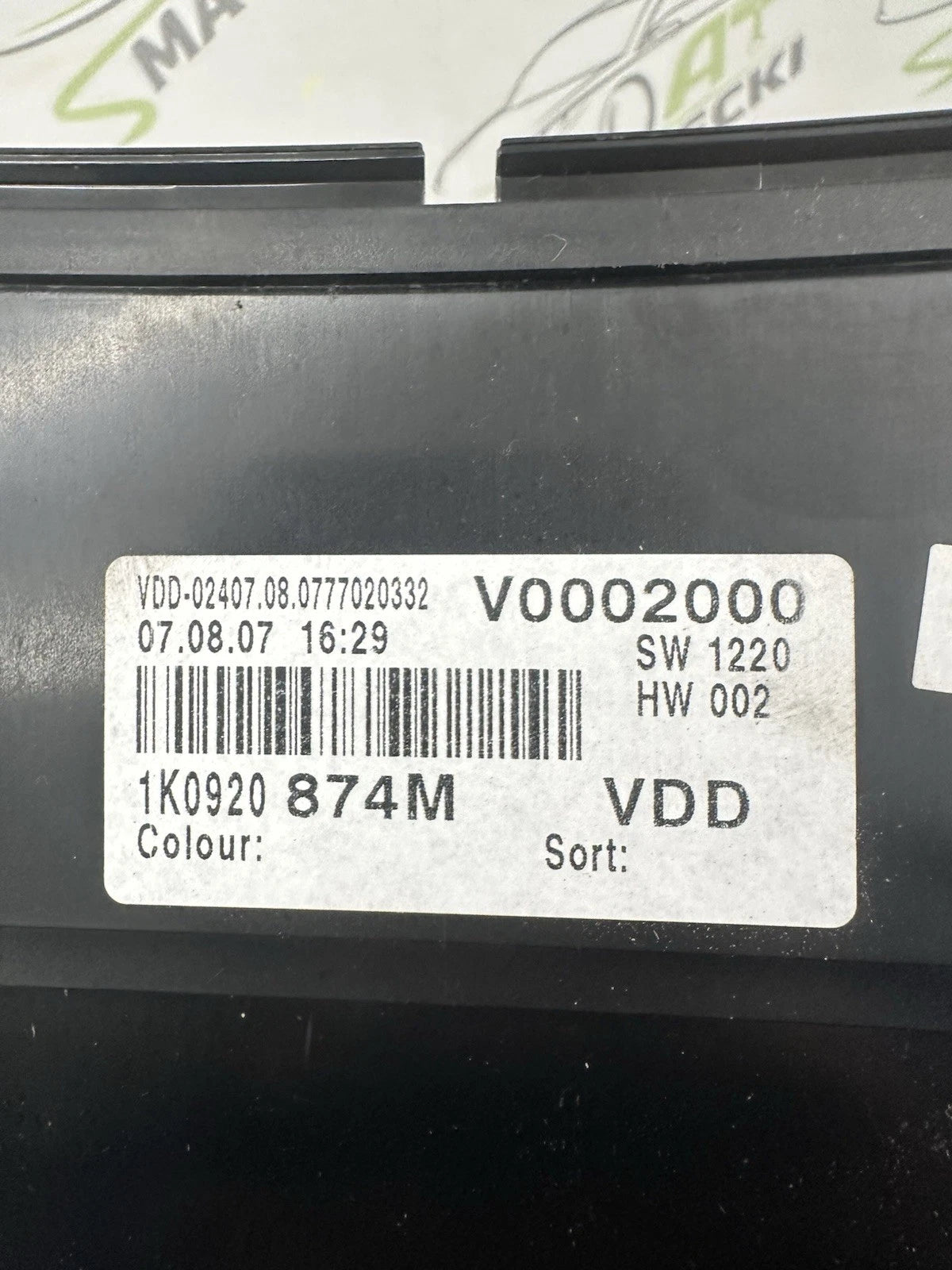 1K0920874M Tacho Kombiinstrument VW Golf V 1.9 TDI Modelle 1K0 920 874 M