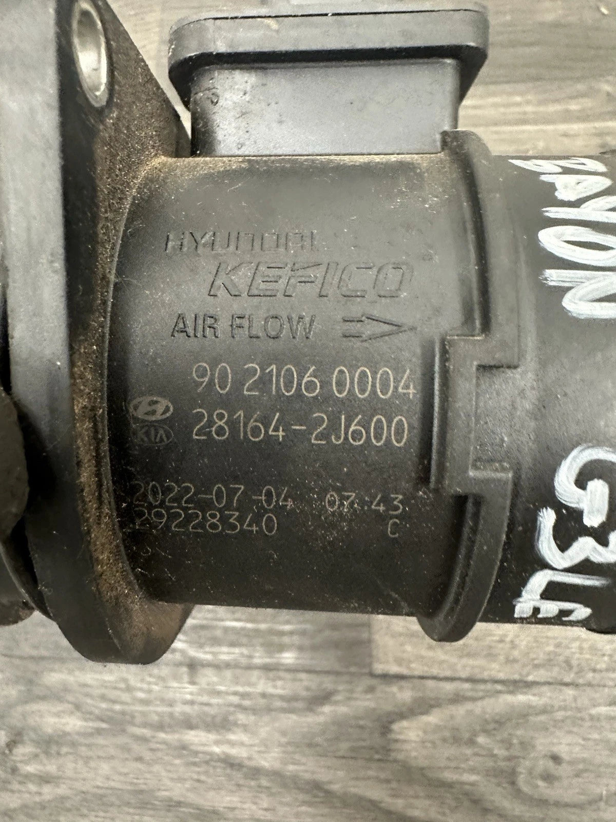 28164-2J600 LMM Luftmassenmesser Hyundai Bayon G3LE Modelle 9021060004