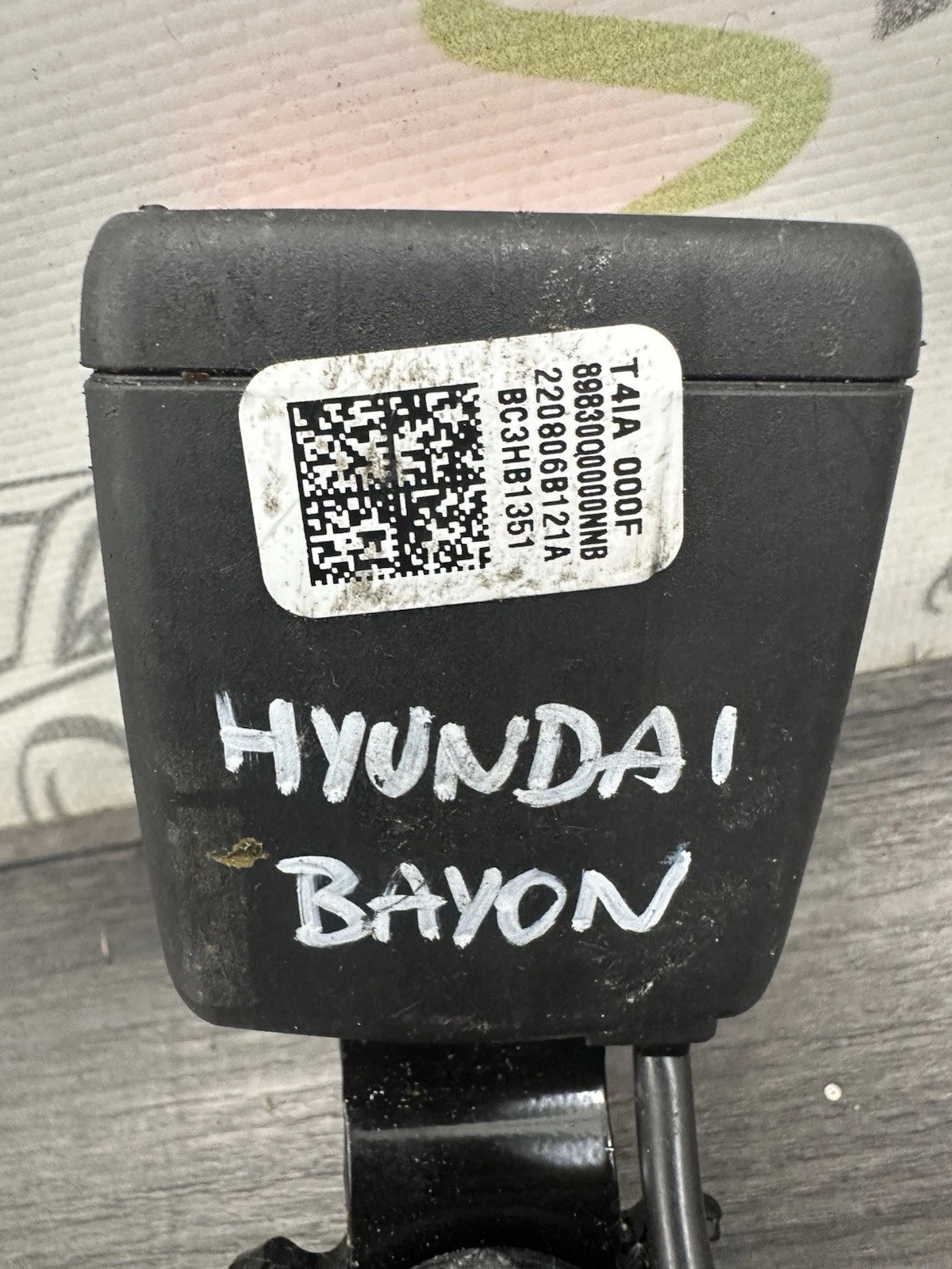 89830Q0000 Gurtschloss Hinten Links Hyundai Bayon Modell