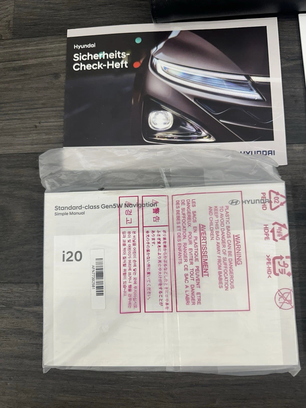 Bordmappe Betriebsanleitung Für Hyundai Bayon Ausgabe 04.2022