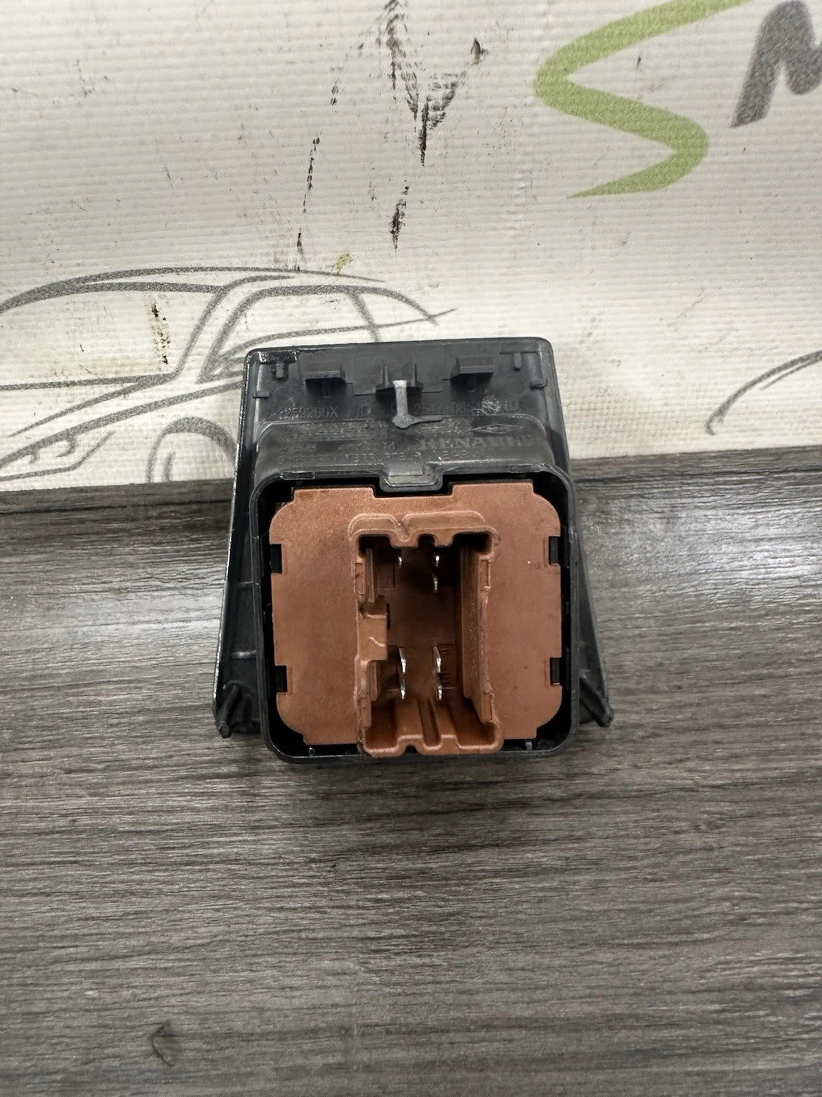 254270854R Fensterheber Schalter Dacia Sandero II Modelle Schwarz