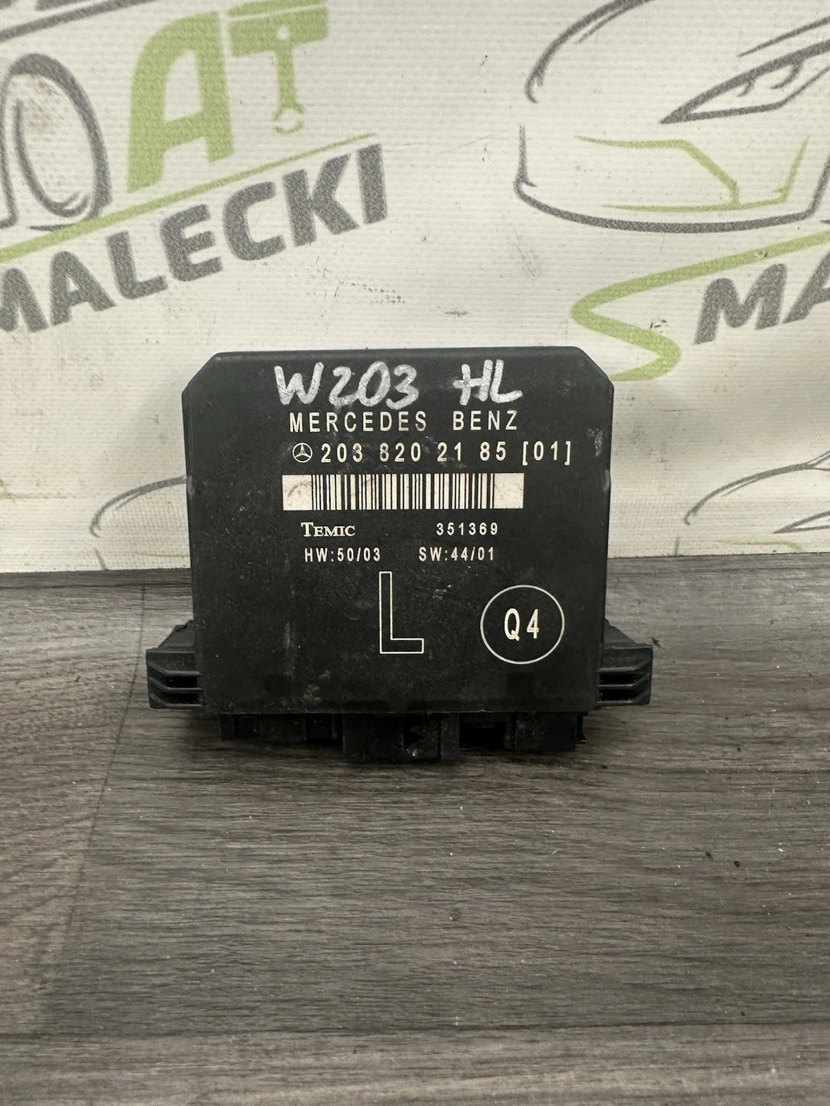 A2038202185 Tür Steuergerät Hinten Links Mercedes Benz W203 Modelle