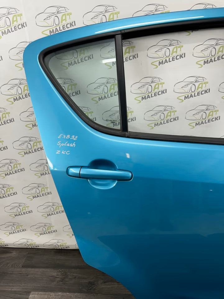 Türe Tür Hinten Rechts Skoda Fabia 6V III Modelle Farbe LF9R