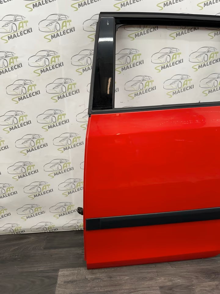 Door Rear Left Skoda Fabia 5J II Models Color 8151 Red