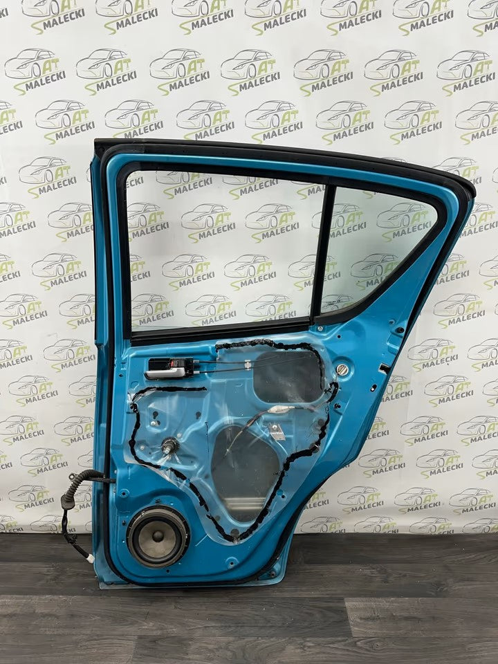 Türe Tür Hinten Rechts Skoda Fabia 6V III Modelle Farbe LF9R