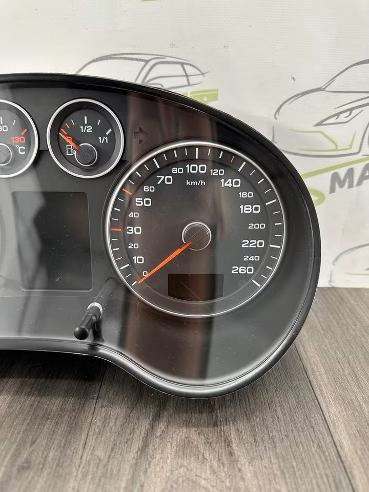 8P0920932D Tacho Kombiinstrument Audi A3 8P FL ab 2008 Bj Benzin