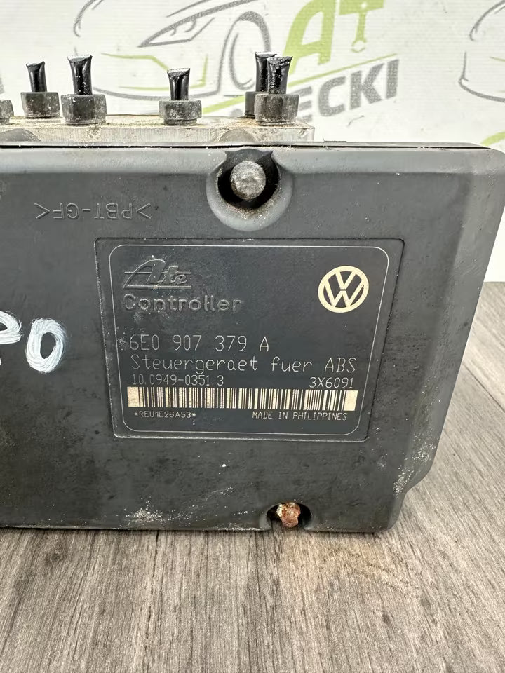 6E0907379A Abs Block Hydraulik Block Vw Lupo 1,2 Tdi 3 Zylinder