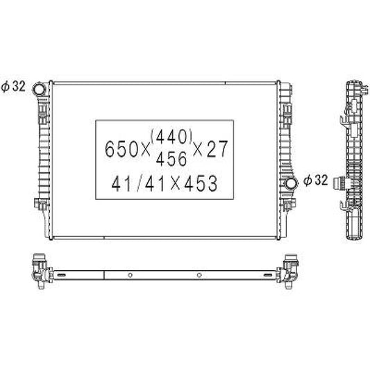 5QM121251A KÜHLER A3; LEON; GOLF VII, für Dez 17 DCM3471
