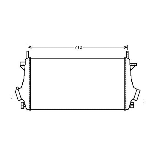 13241751 LADELUFTKÜHLER  OPEL     , INSIGNIA A 1,6/2,0 turbo DCA1037