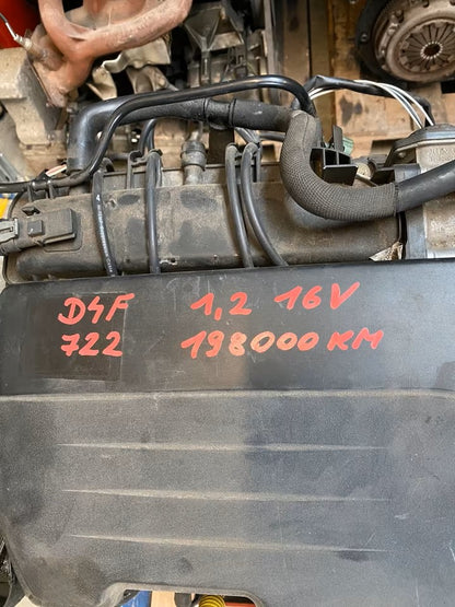D4F 722 Motor 1,2 16V Renault Clio II 2 Modell 198000km