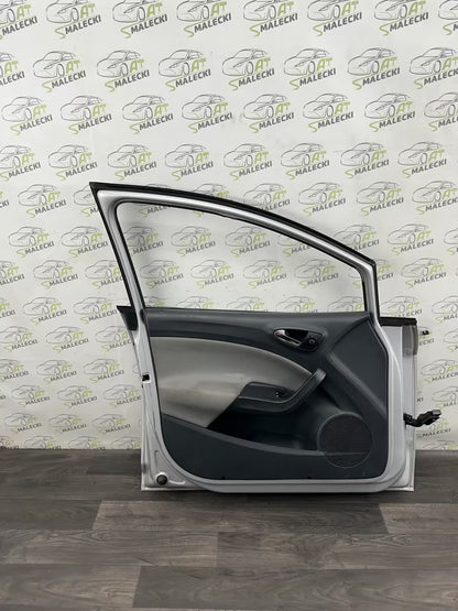 Türe Tür Vorne Links Seat Ibiza IV 6J Kombi Farbe LX7W Silber