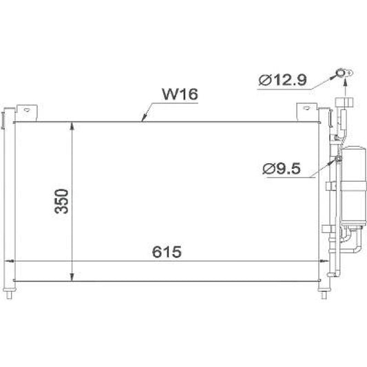 C00361K39 KONDENSATOR       MAZDA 2, Jul 15 DCC1673