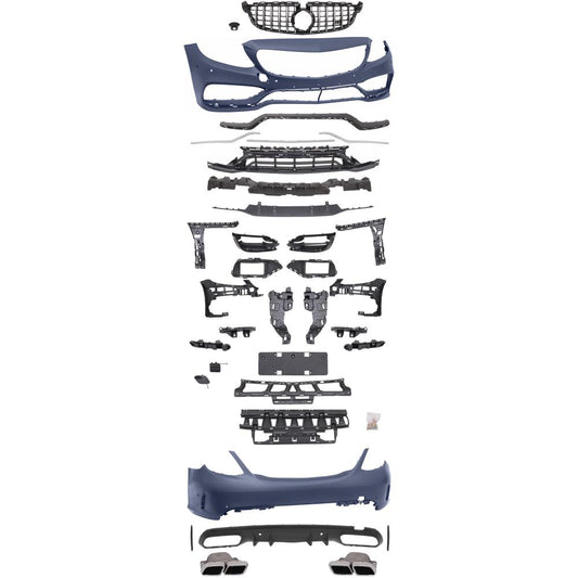 nan BODYKIT          W205 AMG, 14-18  SPORT-63S-OPTIK 19, 1673652