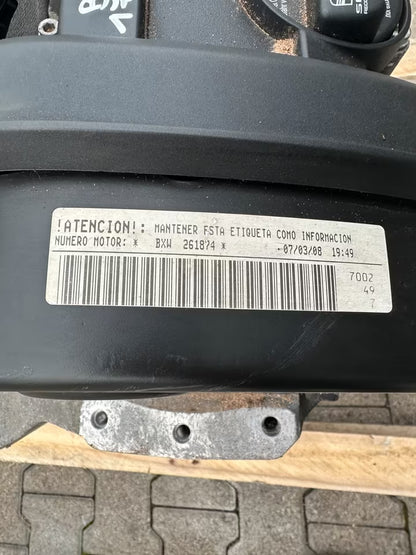 BXW Motor 1,4 Benzin 63Kw 86Ps Motor Vw Seat Skoda Modelle