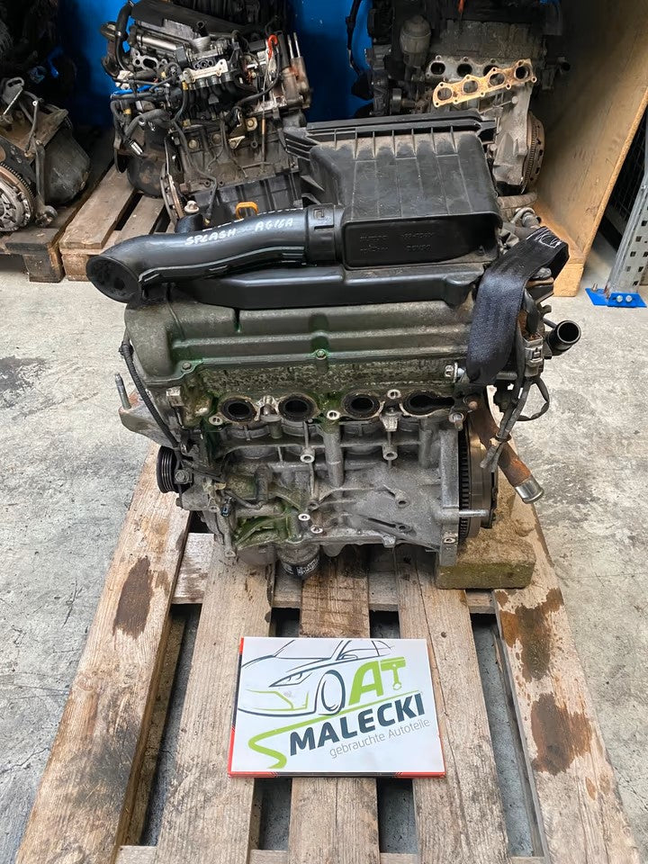 K12B engine 1.2 petrol Suzuki Splash Opel Agila 134000km
