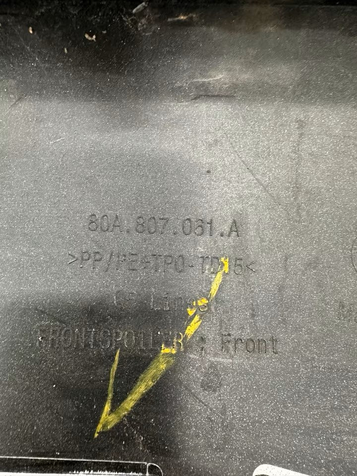 80A807061A Stoßstange Spoiler Lippe Frontschürze Audi Q5 80A