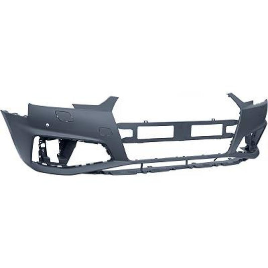 8W0 807 065S GRU STOßSTANGE VORN   AUDI A4, 19-24 FÜR SRA+PDC:2 LÖCHER 1020150