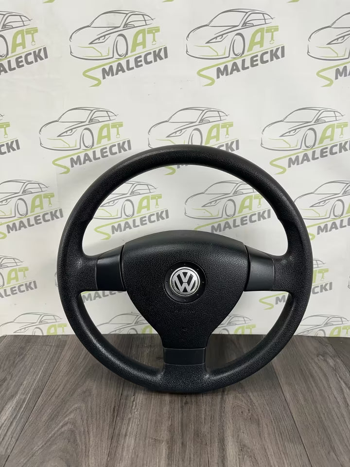 3 Speicher Lenkrad Schwarz Vw Touran 1T Modell 03-10Bj