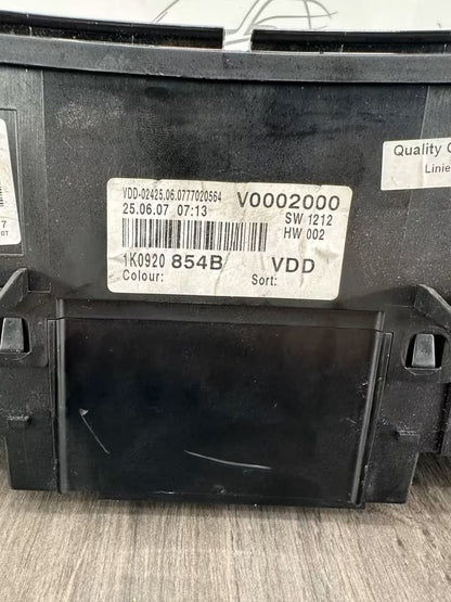 1K0920854B Tacho Kombiinstrument Vw Golf V 5 1K 5M 1,9 Tdi
