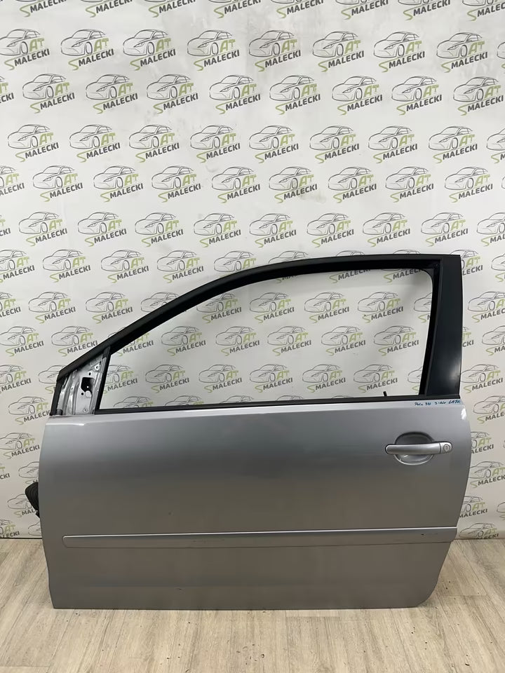 Türe Tür Links Vw Polo 9N 9N3 Modell 3-Tür Farbe LA7R Metallic