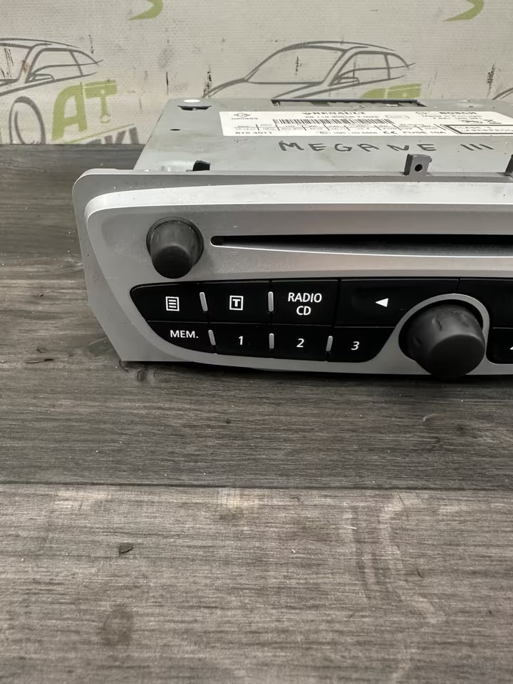 281153051R Autoradio CD Player DVD Player Renault Megane III