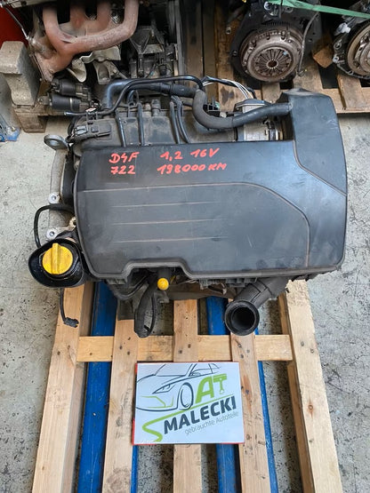 D4F 722 Motor 1,2 16V Renault Clio II 2 Modell 198000km