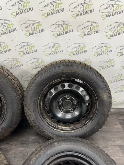 195 65 R15 Kompletträder 7mm DOT 2124 Vw Audi Seat Skoda 5x112