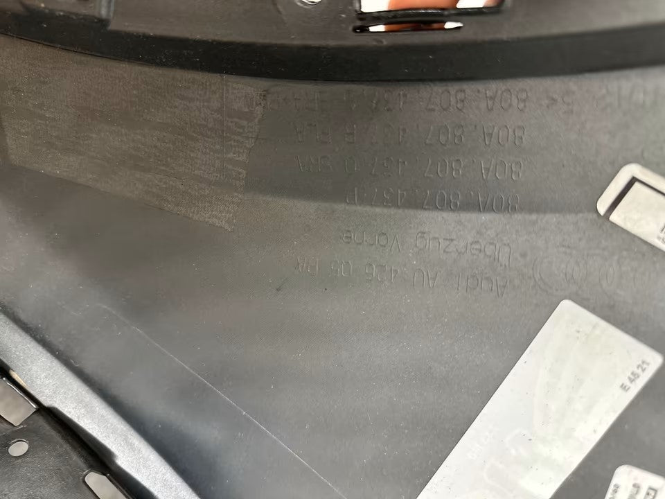 80A807437P Stoßstange Vorne Audi Q5 80A Facelift Modelle
