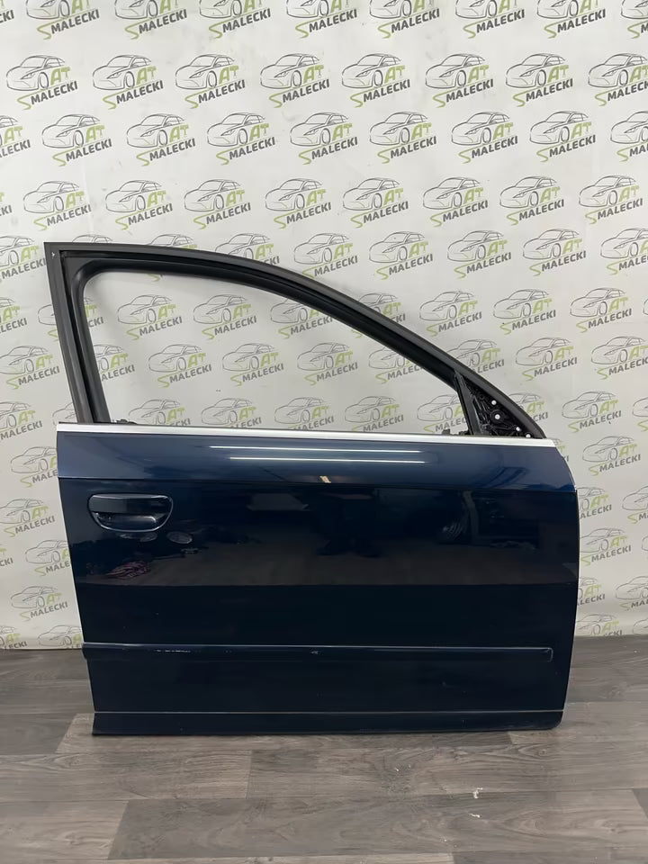 Tür Türe Vorne Rechts Audi A4 B7 8E Modelle Farbe LZ5J Metallic