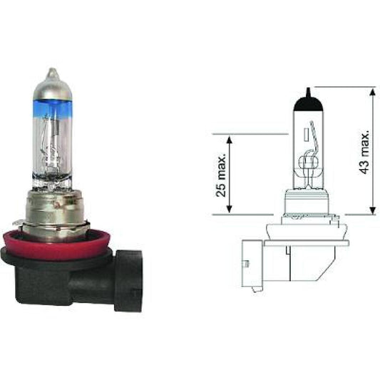 N000000001606 H11 12V 55W PGJ19-2 H11 Glühlampe     Halogen LID10070