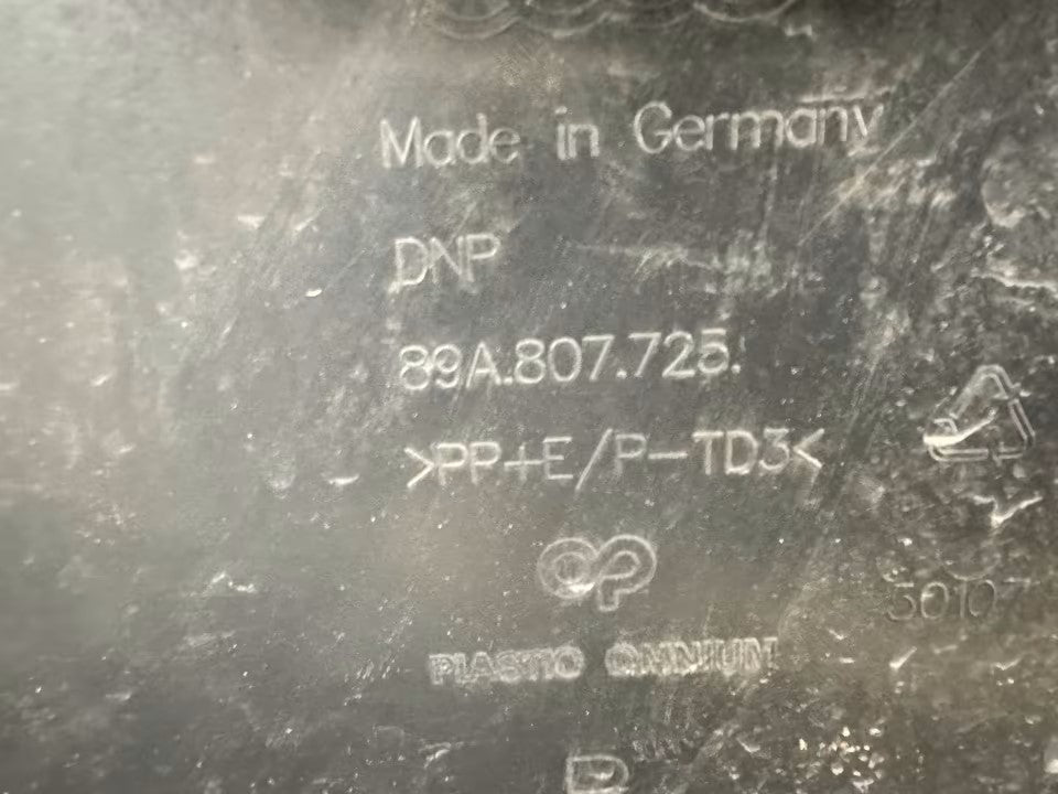 89A 807 725 Stoßstange Vorne Audi Q4 E-Tron Modelle Original