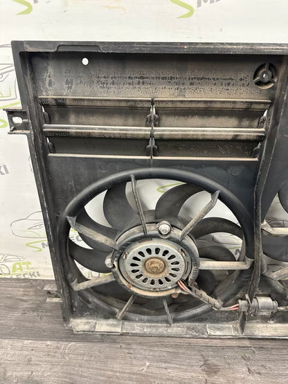 1K0121207AQ Kühlerlüfter Lüftermotor Lüfterzarge Vw Modelle