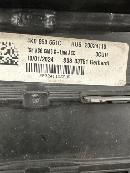 Stoßstange Vorne Kühlergrill Grill Audi A6 4K C8 4K0807437