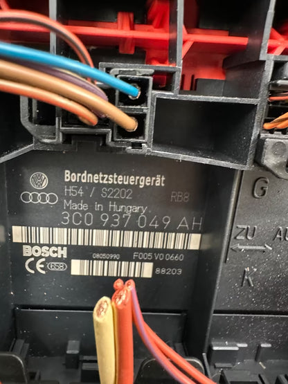 3C0937049AH Bordnetzsteuergerät BCM Vw Touran 1T Modell