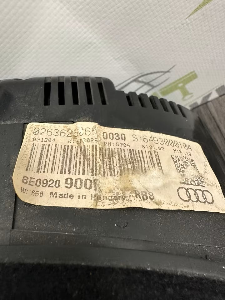 8E0920900F Tacho Kombiinstrument Audi A4 B7 8E 8H 2,0 Tdi Diesel
