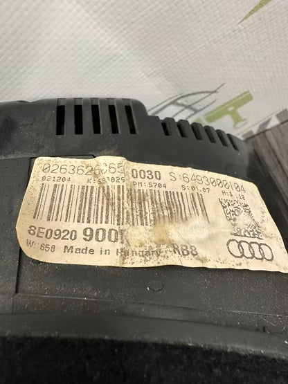 8E0920900F Tacho Kombiinstrument Audi A4 B7 8E 8H 2,0 Tdi Diesel