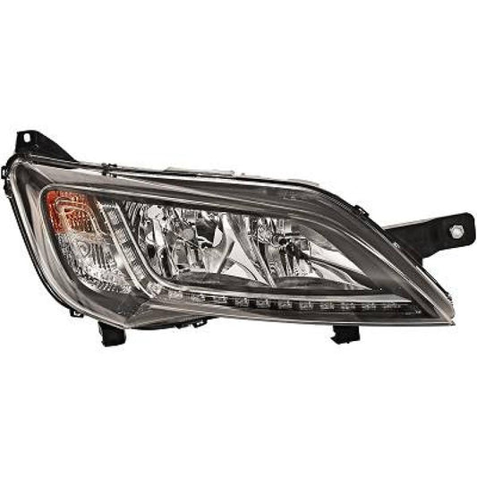 1375098080 SCHEINWERFER RE.   DUCATO, 14->>  SCHWARZ+LED TAGF.L. 3484884