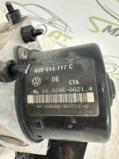 6Q0907379E 6Q0614117C Abs Block Hydraulik Block Vw Polo 9N