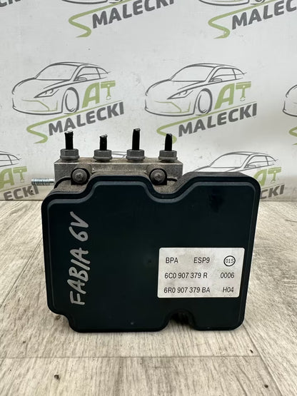 6C0907379R 6R0907379BA ABS Steuergerät Block Skoda Fabia 6V