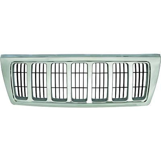K0XB92TSTAC KÜHLERGRILL   GD.CHEROKEE, für 04-05          CHROM/SCHWZ 2612240