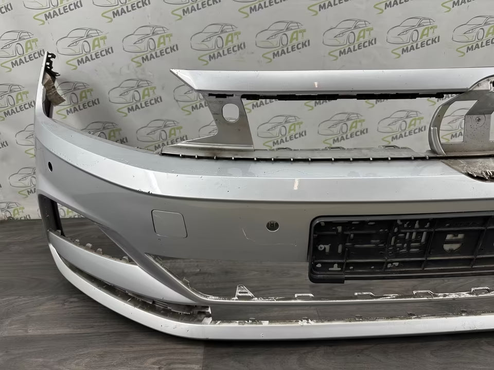 2G0807221 Stoßstange Vorne Vw Polo 2G Modell 4 PDC Silber