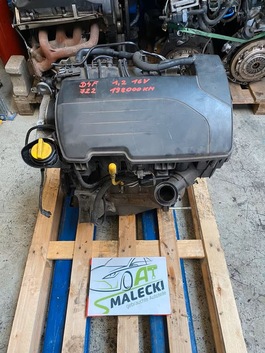 D4F 722 Motor 1,2 16V Renault Clio II 2 Modell 198000km