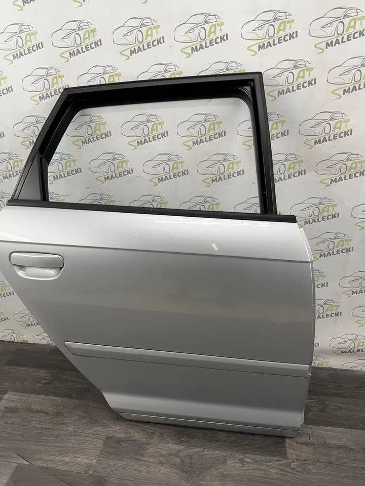 Türe Tür Hinten Rechts Audi A3 8P Modell LY7W Silber 04-12Bj