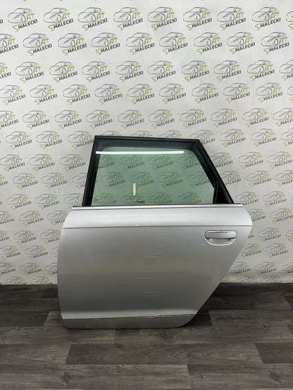 Türe Tür Hinten Links Audi A6 4F C6 Modell Farbe LY7W Silber