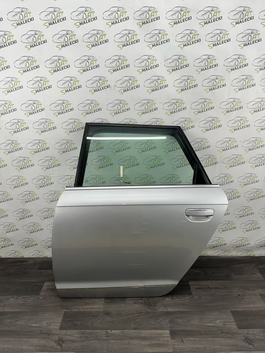 Türe Tür Hinten Links Audi A6 4F C6 Modell Farbe LY7W Silber